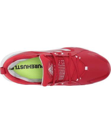 adidas Men's Fv9039 Baseball Shoe 5.5 - Power Red/Silver/White | Official Site - Buy Online on GoSupps.com