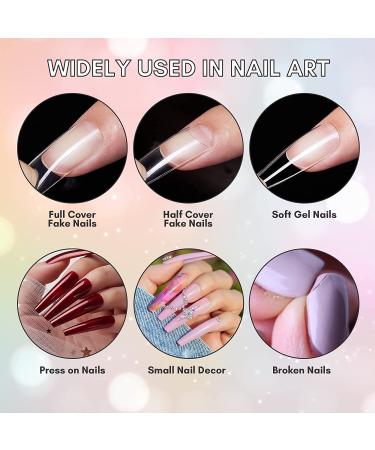Makartt Super Strong Nail Glue - Long Lasting Adhesive for Acrylic & Press-On Nails (0.07oz, 5 Pack) - Buy Online on GoSupps.com