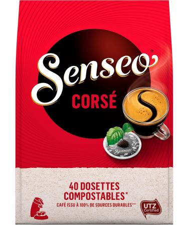 Senseo Caf - 400 Pods Assortment Strong and Classic (pack of 10 x 40) - Buy Online on GoSupps.com