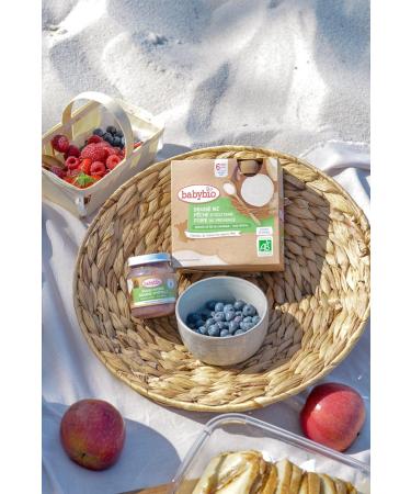 Babybio Brewed Vegetables Gourds Brewed Coconut Milk Kiwi Banana 4 x 85g - Buy Online on GoSupps.com