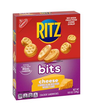 RITZ Bits Cheese Sandwich Crackers 8.8 oz - Delicious Snack for Anytime - Buy Online on GoSupps.com