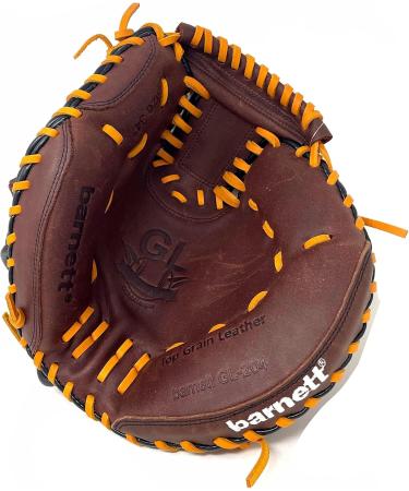 Buy GL-204 Baseball Glove - Adult Leather Catcher Glove 34 Brown - Left-Hand Opening - Buy Online on GoSupps.com