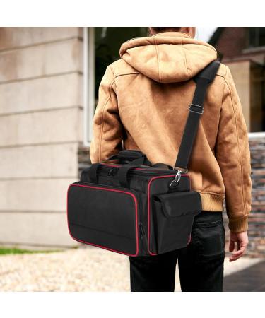 BAFASO Travel Barber Bag with Adjustable Dividers - Black - Buy Online on GoSupps.com
