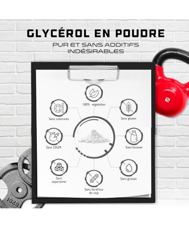 GlycoPump - 300 g - Pure Glycerol Powder with 65% Glycerin - No Additives - Neutral Flavor - Ideal as a Booster for Strength and Endurance Athletes - Vegan - Buy Online on GoSupps.com