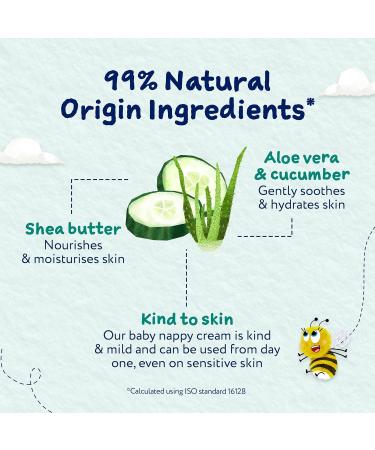 Childs Farm Baby Nappy Cream Fragrance Free Moisturising & Hydrating Suitable for Newborns with Dry Sensitive & Eczema prone Skin - 3.3 Oz - Buy Online on GoSupps.com