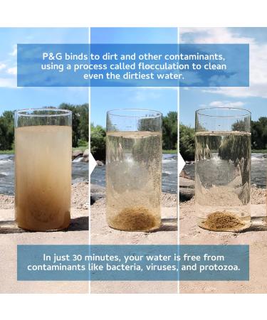 P&G Purifier of Water Portable Water Purifier Packets - 240 Packets - Buy Online on GoSupps.com
