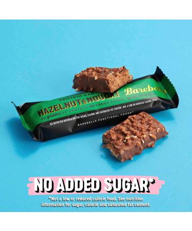 Barebells Protein Bars Hazelnut & Nougat - 12 Count Pack of 2 - Protein Snacks with 20g of High Protein - Chocolate Protein Bar with 1g of Total Sugars - On The Go Protein Snack & Breakfast Bars - Buy Online on GoSupps.com