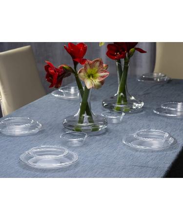 Plasticpro 6 Premium Clear Disposable Dessert Plates - Pack of 40 - Buy Online on GoSupps.com