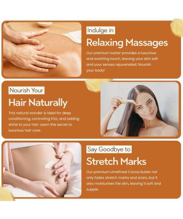 Freshskin Beauty LTD | 1kg Organic Cocoa Butter - 100% Food Grade - Unrefined Pure Raw & Natural (1000g) 1 kg (Pack of 1) - Buy Online on GoSupps.com