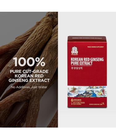 JUNG KWAN JANG Korean Red Ginseng Pure Extract Cut | Red Ginseng, Korean Ginseng, Ginseng Extract | Immune System Support Supplement Booster for Man & Woman | 30 Count Cut Grade - Buy Online on GoSupps.com
