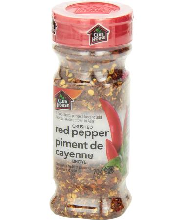Club House Quality Natural Herbs & Spices Crushed Red Pepper 70g - Buy Online on GoSupps.com