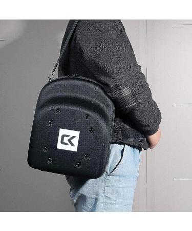 Kelvin&Celsius Easy to Carry Hat Travel Box  Suitable for Most Baseball Cap Storage  The Baseball Cap Box Can Accommodate Up to 6 Hats  Hat Travel Box with Shoulder Strap and Cleaning Brush - Buy Online on GoSupps.com