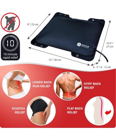 AJUVIA Lumbar Decompressor - Portable Lumbar Traction Device for Back Pain Relief | Herniated Disc Sciatica Scoliosis | Fast International Shipping - Buy Online on GoSupps.com