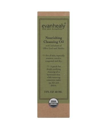 Evanhealy Nettle Olive Leaf Cleansing Oil - Nourishing Facial Cleanser for Glowing Skin | International Shipping Available - Buy Online on GoSupps.com
