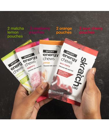 Skratch Labs Best Energy Chews Variety Pack (10 Pack) Energy Gummies for Running  Cycling  and Hiking Snacks | Vegan  Gluten Free Energy Fuel | Alternative to Energy Gels Variety Pack 1.76 Ounce (Pack of 10) - Buy Online on GoSupps.com