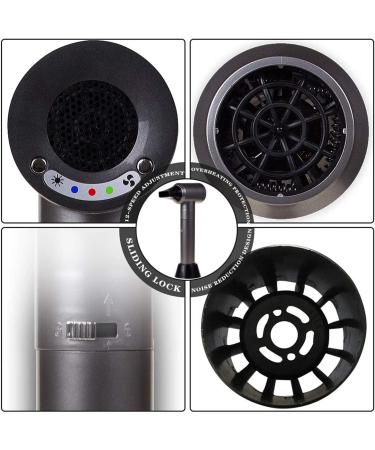 Wireless Hair Dryer Portable USB Intelligent Cordless Hair Dryer Blow Dryer for Art Drying Home School Pet Care Outdoor Travel Standardversion - Buy Online on GoSupps.com