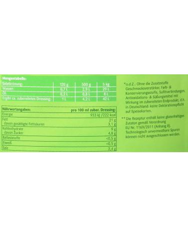 Buy Knorr Salad Coronation Capuchin Style Dressing - 5kg | Premium Herb & Spice Base for Delicious Salads | International Shipping Available - Buy Online on GoSupps.com