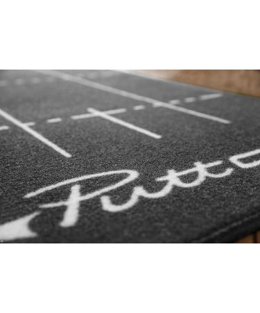 PuttOut Slim Golf Putting Mat - Green | 94.5 x 9.8 - Gray - Buy Online on GoSupps.com