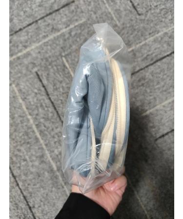 Women's Travel Hanging Toiletry Wash Bag Cosmetic Organizer - Greyish Blue (Medium) - Buy Online on GoSupps.com