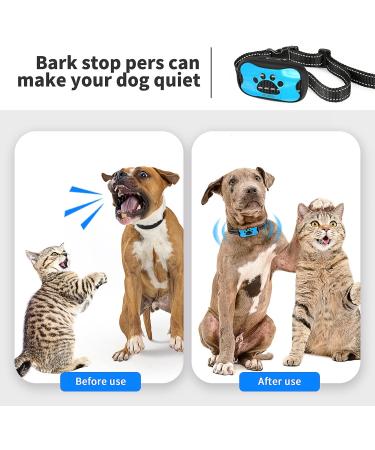 PET4PET Anti Barking Dog Training Collar - Adjustable Sensitivity Levels - Beep Vibration - Waterproof - Buy Online on GoSupps.com