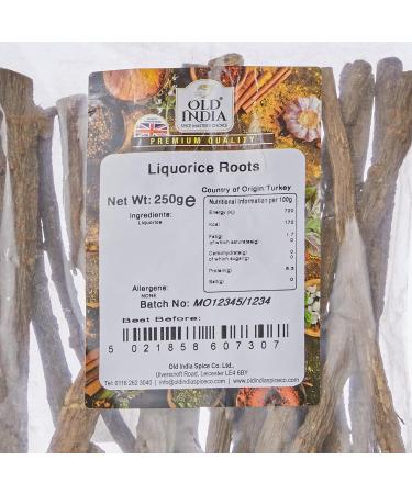 Old India Liquorice Roots 250g - Buy Online on GoSupps.com
