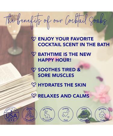 Laki Naturals Cocktail Bath Soaks - Muscle Recovery Epsom Salt Soak - 6 Pack - Buy Online on GoSupps.com