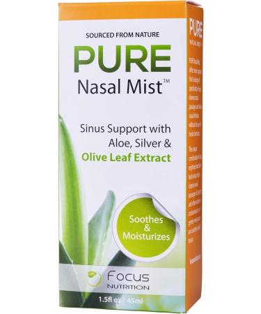 Natural Nasal Relief Spray 1.5oz | Soothe & Moisturize with Erythritol Olive Leaf Aloe & Silver - International Shipping Available - Buy Online on GoSupps.com
