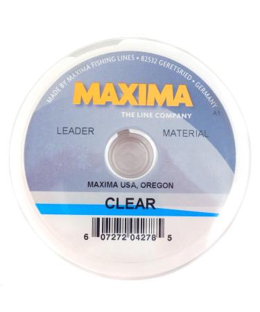 Maxima Fishing Line Leader Wheel, Clear, 20-Pound, 27-Yard