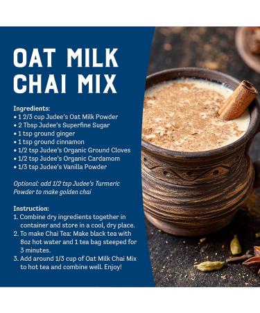 Judee's Oat Milk Powder - Premium 1 lb Vegan Dairy-Free Alternative - Buy Online on GoSupps.com