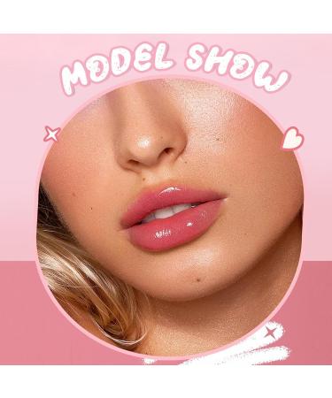 Moisturizing Lip Glass Jelly Twist Jelly Lip Balm Multi Purpose Non-sticky Colored Lip Moisturizer Lip Balm With Twist Tubes For Girls Women - Buy Online on GoSupps.com