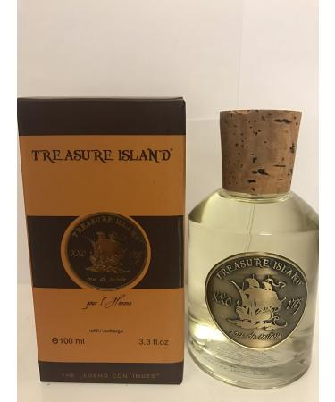 Treasure Island by Legendary Fragrances Refill/Recharge Eau De Toilette Spray 3.4 oz Men
