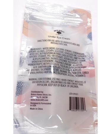 Bolero Beverly Hills Under Eye Cream with Papaya and Vitamin E - 0.5fl oz (14.7ml) - Buy Online on GoSupps.com