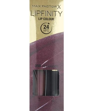 Max Factor Lipfinity Lipstick Two Step - 395 So Exquisite | Long-lasting & Vibrant Color | 2 Pieces in One Box - Buy Online on GoSupps.com