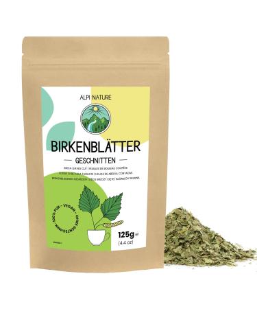 Alpi Investment OOD Birch leaf tea 125g from Alpi Nature loose birch tea birch leaves dried and cut for preparing birch tea birch leaf tea and herbal tea