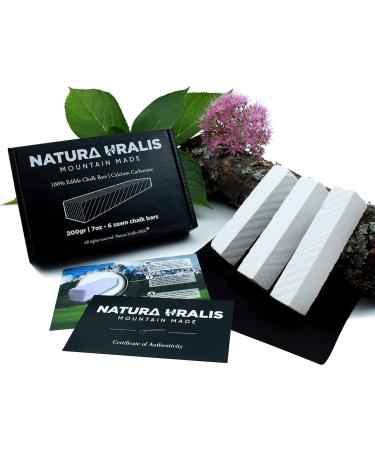 Natura Uralis Belgorod Premium Sawn Saw Menu - White Edible Chalk | Healthy Vegan Snack Great Calcium Source - Buy Online on GoSupps.com