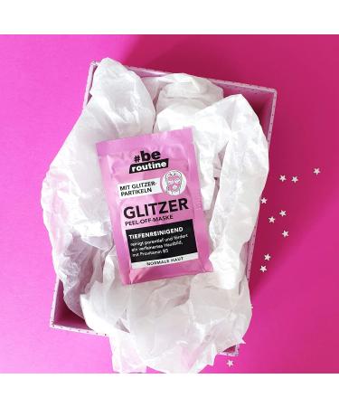 Buy #be routine Glitter Peel-Off Mask Value Pack (120 ml) - Brighten & Revitalize Your Skin | International Shipping Available - Buy Online on GoSupps.com
