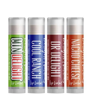 Snack Time Lip Balm Gift Set - MTN Delight Cool Ranch Dr Delight Nacho Cheese