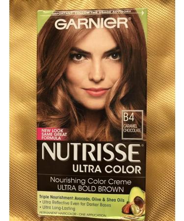 Garnier Nutrisse Ultra Color B4 Golden Mahogany Brown Hair Dye 2 Pack - Buy Online on GoSupps.com