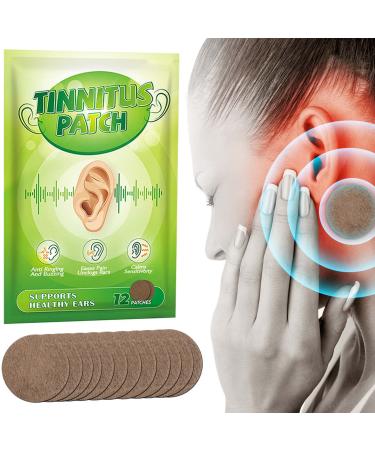 Tinnitus Relief for Ringing Ears,Tinnitus Relief Patches,Natural Herbal Formula Relieves Earaches,Improves Hearing& Boost Blood Circulation,Gives You a Peaceful Sleep original