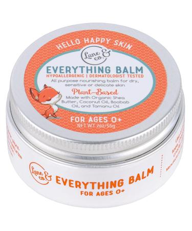 Lane & Co Everything Balm - Plant-Based Baby Care for Diaper Rash Cradle Cap & Dry Skin | Safe for Newborns Kids & Adults - Buy Online on GoSupps.com