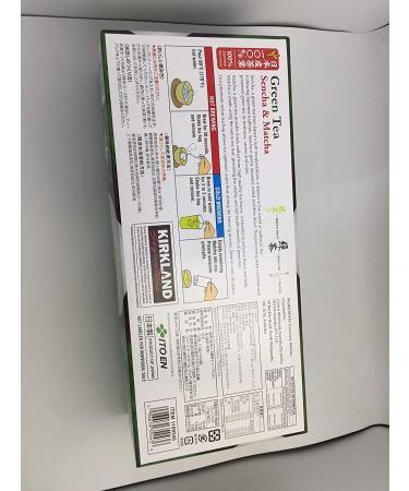 Kirkland Signature Ito En Matcha Blend Green Tea - 100% Japanese Green Tea Leaves - 100 Tea Bags (2 Boxes) - Buy Online on GoSupps.com