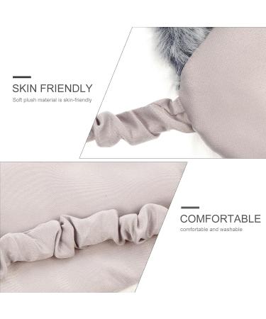 Masque de Sommeil Peluche Animal Mignon Masque Yeux Doux et Occultant avec Bande lastique Confortable pour Voyage Sieste et Nuit - Buy Online on GoSupps.com