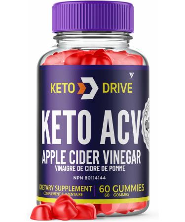 Keto Drive ACV Gummies KetoDrive Apple Cider Vinegar Advanced Strength Multivitamin Support Supplement Gummy Suppl ment Multivitamin Avanc au Vinaigre de cidre de Pomme Keto Drive (60 Gummies)