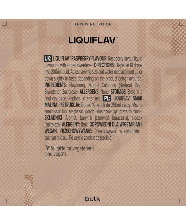 Bulk LiquiFlav Flavour Drops Watermelon & Strawberry + Raspberry 50 ml - Buy Online - Buy Online on GoSupps.com
