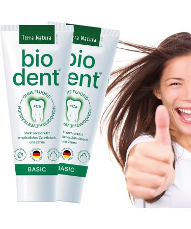 Biodent Stevia Basic Toothpaste 75 ml - Buy Online on GoSupps.com