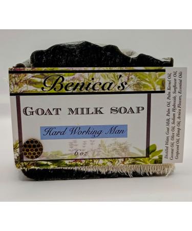 Benica's Goat Milk Soap (Hard Working Man)