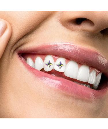 5pcs Star Tooth Gem Kit - Professional Tooth Jewelry for Women & Girls - Colorful Tooth Ornaments with Storage Box by Healvian - Buy Online on GoSupps.com