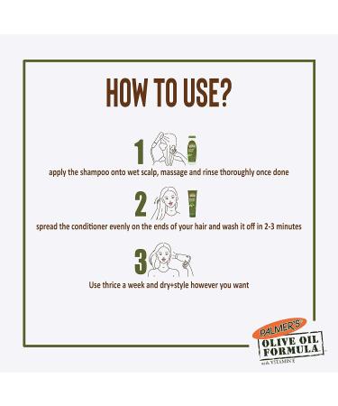 Palmer's Olive Oil Replenishing Conditioner - Nourishing Hair Treatment for All Hair Types | Shop Now Internationally - Buy Online on GoSupps.com