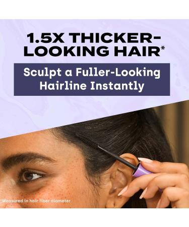Toppik Fill Me In Hairline Filler - Hair Color Root Touchup Hair Fibers Wand for Thinning Hairline 0.176 oz (5 g) Black - International Shipping Available - Buy Online on GoSupps.com