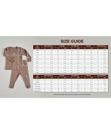 DreamBuy Unisex Ribbed Pyjama Set - 20 Colors | Baby, Women, Men Loungewear | 3-6 Months Mustard - Buy Online on GoSupps.com